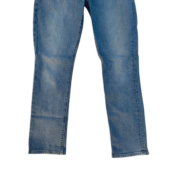 Hudson Women's size 26 Holly Straight Two Tone Waist Band Button Fly Jeans - Picture 7 of 10